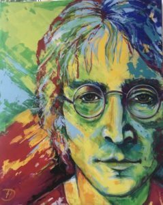 John Lennon, 80 x 100 cm