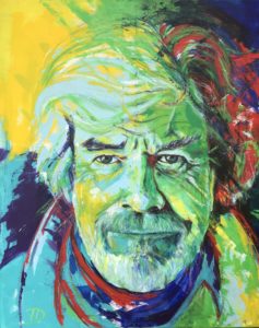Reinhold Messner, 80 x 100 cm